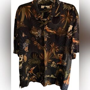 Tommy Bahama 100% Silk Tropical Shirt – Size L